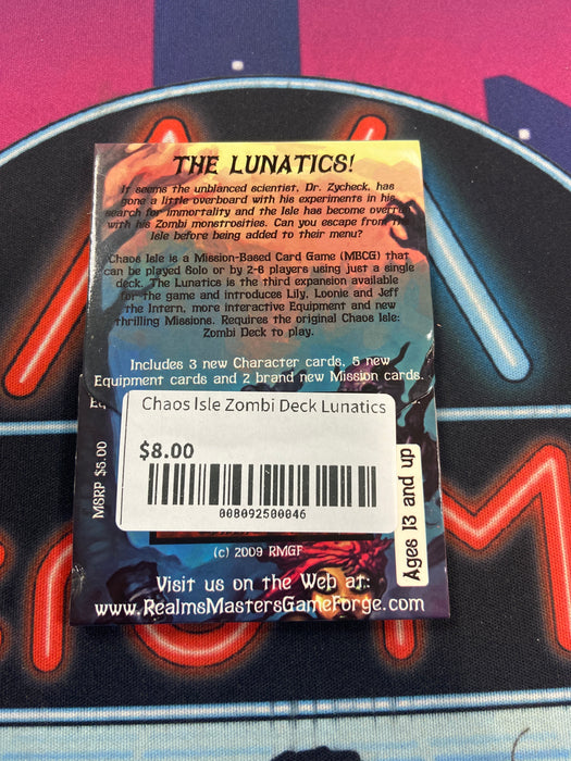 Chaos Isle Zombi Deck Lunatics