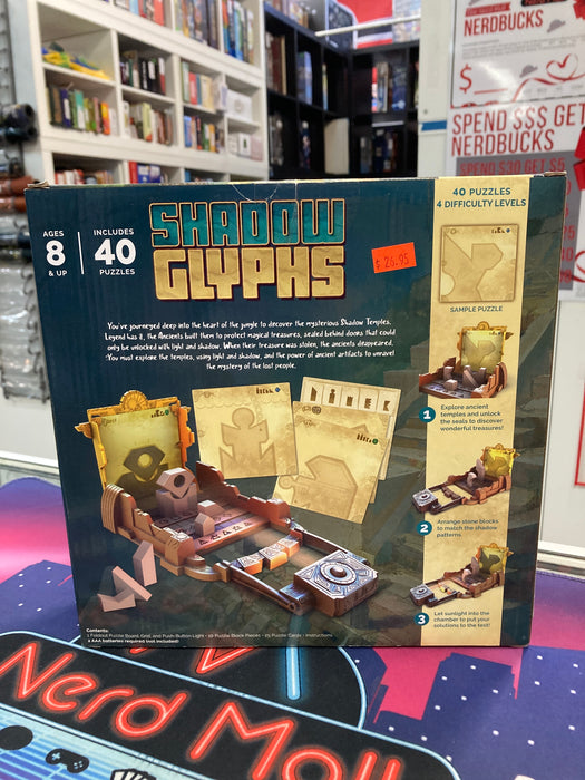 Shadow Glyphs (logi Quest) (New Inside)