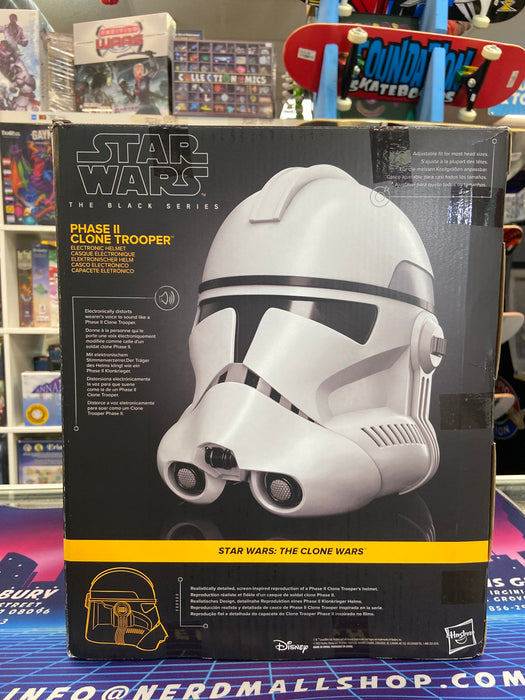 Star Wars: the Black Series Phase II Clone Trooper Electronic Helmet