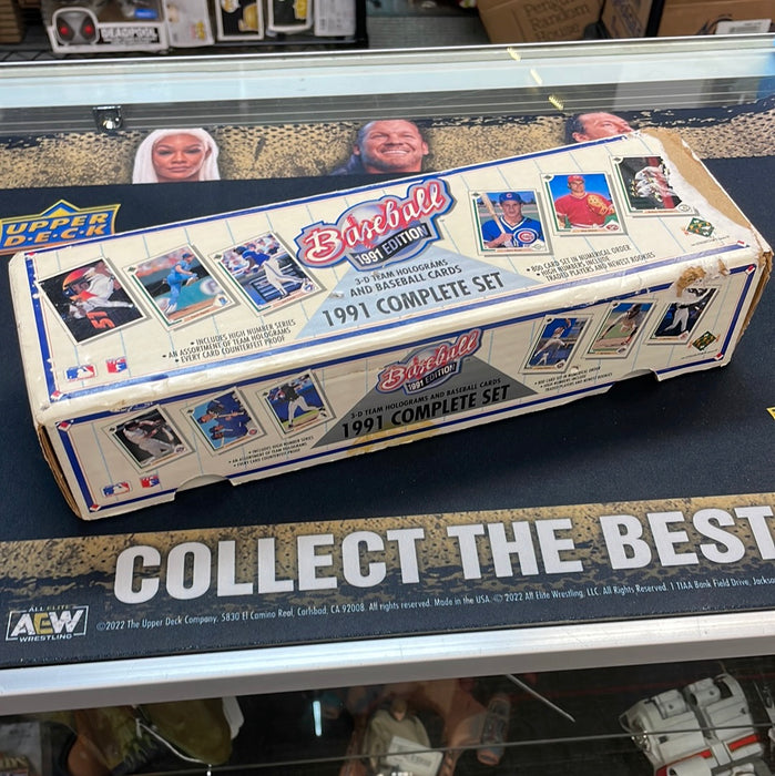 1991 Upper Deck Baseball Complete Set (800 Cards)