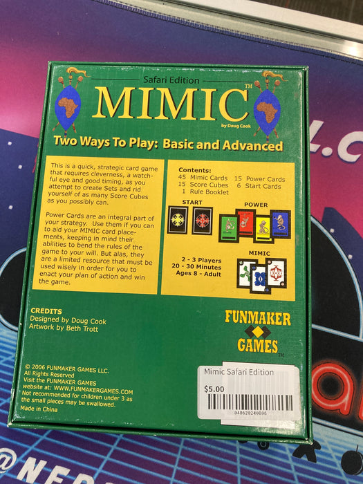 Mimic Safari Ed