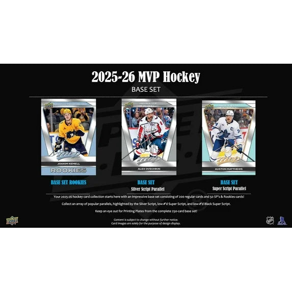 2025/26 Upper Deck MVP Hockey (Hobby) (Box)