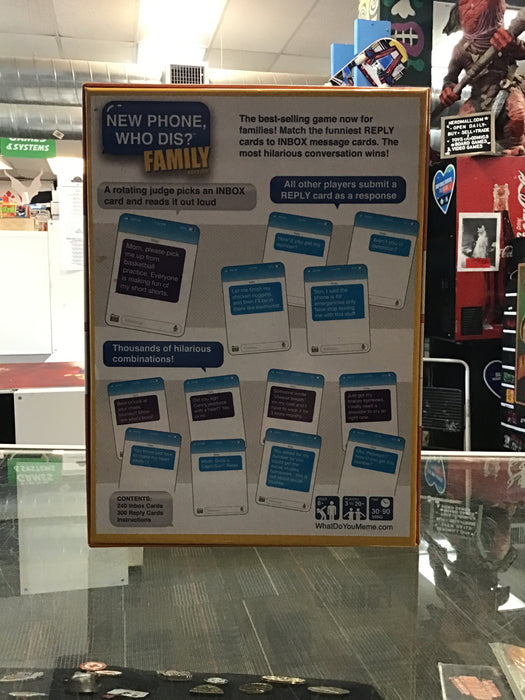 New Phone Who Dis? Family Ed