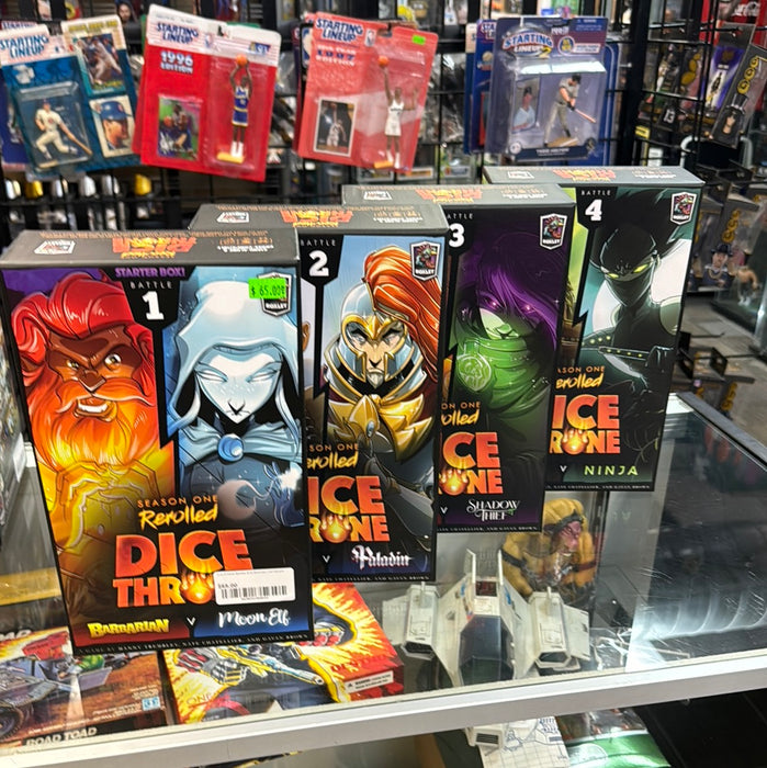 Dice Throne Season One Rerolled - all 4 boxes