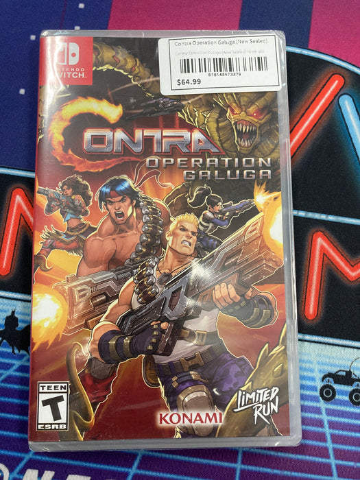 Contra Operation Galuga (New Sealed)