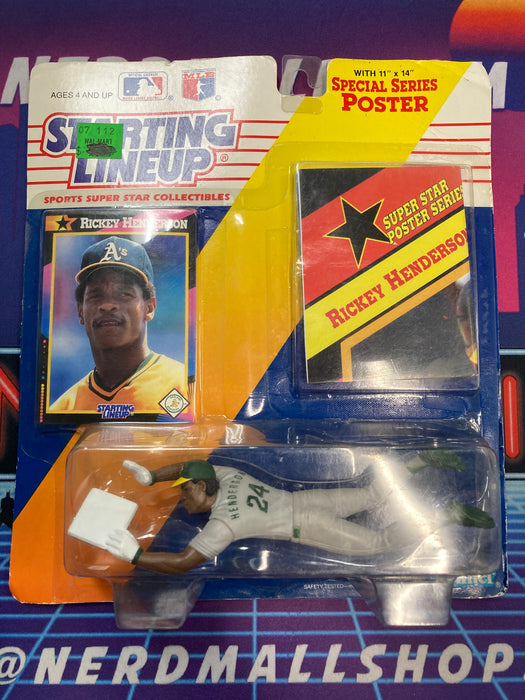 Starting Lineup 1992 Baseball Rickey Henderson