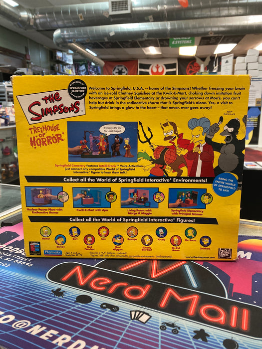 The Simpsons Treehouse of Horror Springfield Cemetery