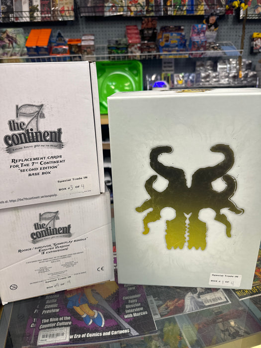 7th Continent w/Rookie Survivor Bundle (4 boxes)