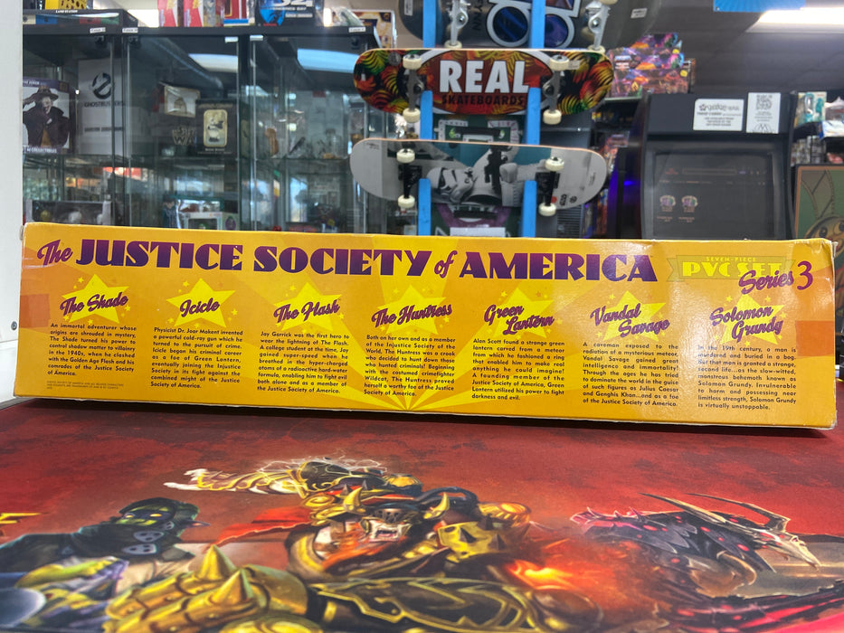 DC Direct The Justice Society Of America 7 Piece Set Series 3