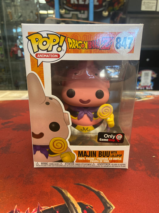 POP Animation: Dragon Ball Z - Majin Buu with Lollipop [Gamestop Excl.]