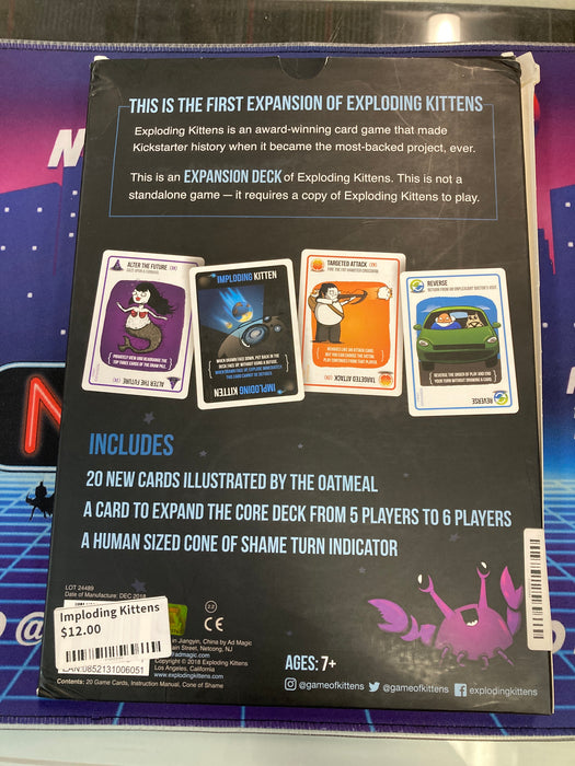Impoding Kittens Exp
