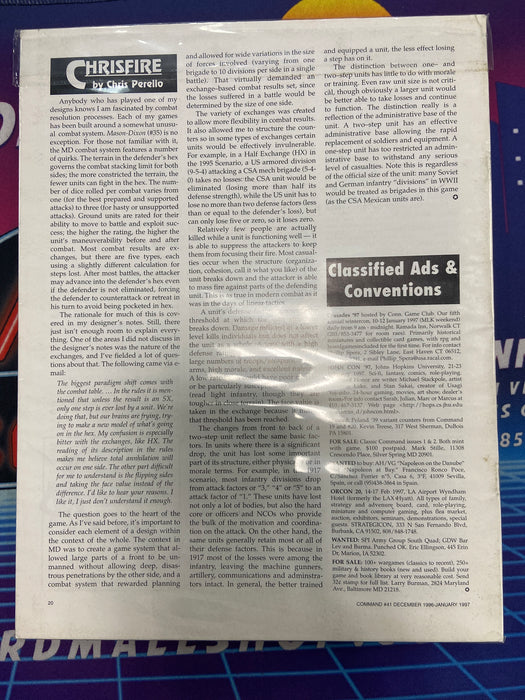 Command Game Supplement Issue #41