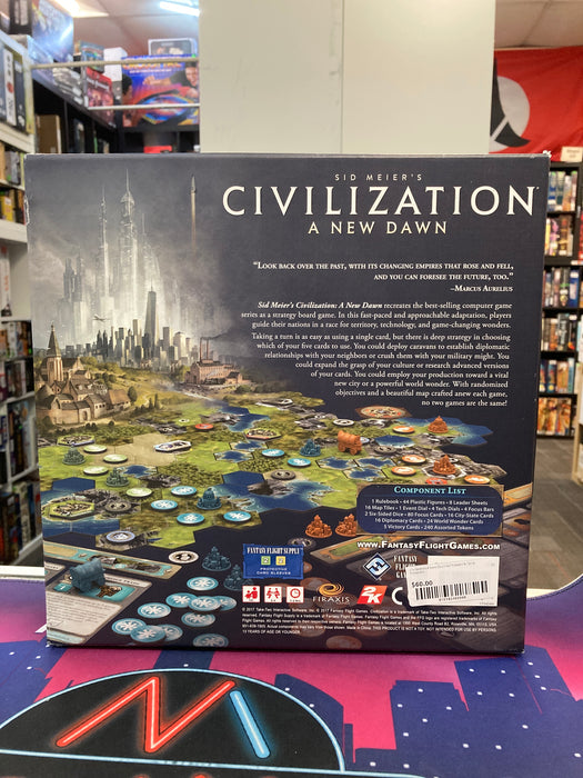 Civilization A New Dawn w/FS insert & Terra Incognita