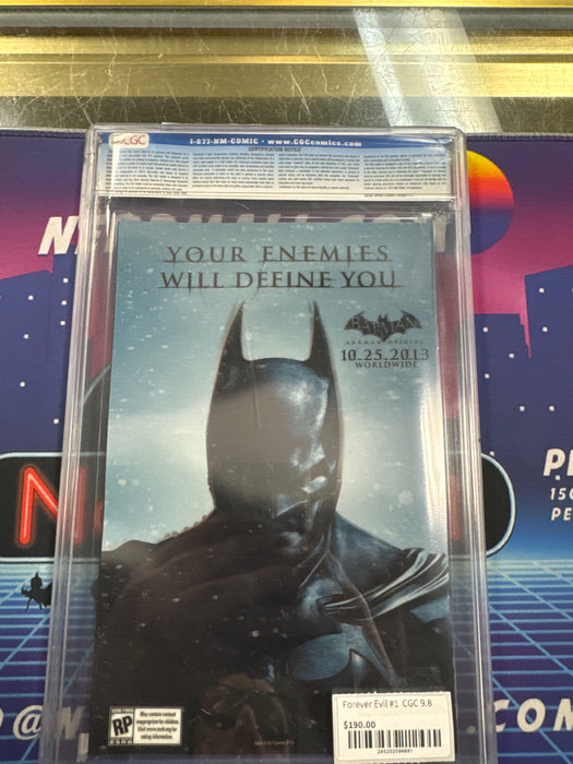 Forever Evil #1  CGC 9.8