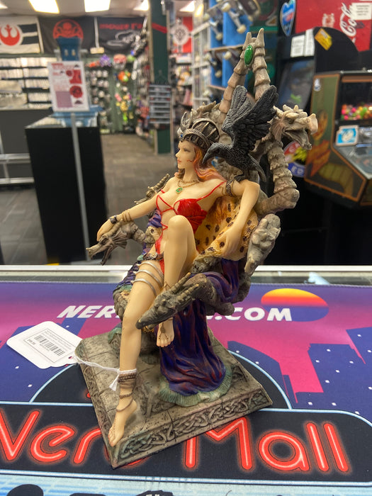 Myths & Legends Guardian of the Sword Statue - Slayer Queen Throne of Possession