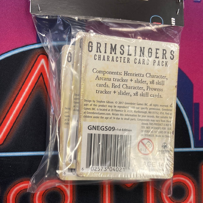 Grimslingers Upgraded Collector's Promo + Legendary Item + Character Card Packs