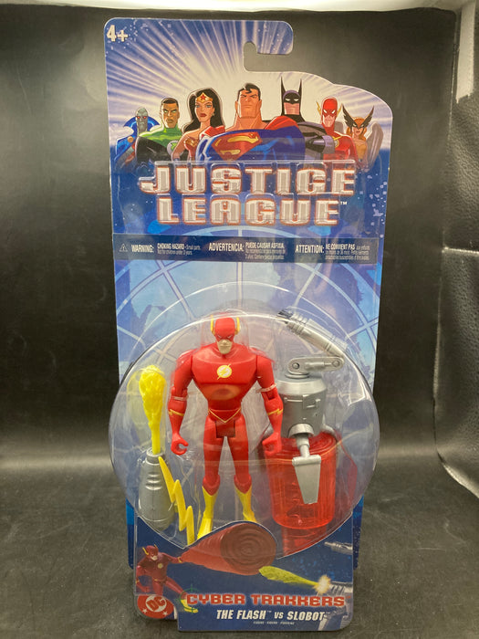 DC Justice League: Cyber Trakkers The Flash vs. Slobot (Mattel)