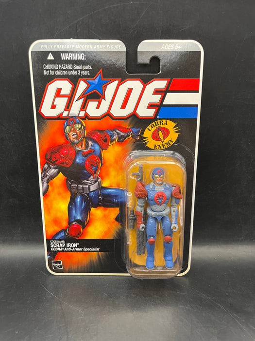 GI Joe ARAH 2005 Scrap Iron COBRA Anti-Armor Specialist