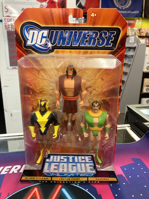 Justice League Unlimited - Fan Collection - Apache Chief, Samurai, Black Vulcan