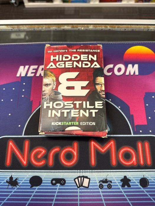 Hidden Agenda & Hostile Intent (New Inside - KS Ed)