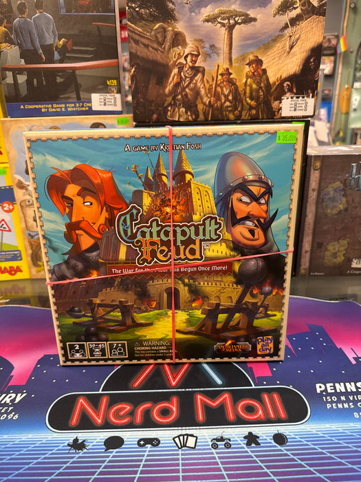 Catapult Feud w/ 2 playmats