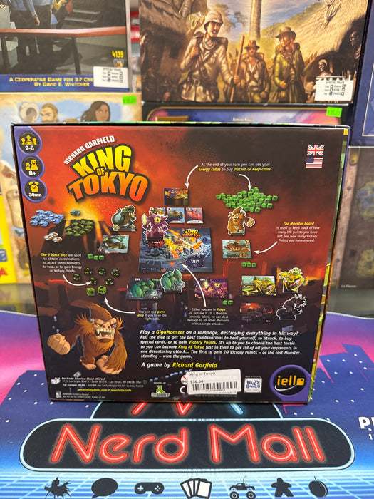 King of Tokyo w/ Power Up & Halloween exps