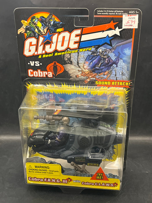GI Joe Vs Cobra F.a.n.g. III with C.l.a.w.s.