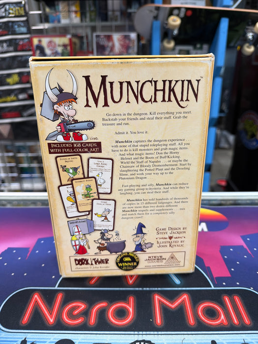 Munchkin Base w/ 4 & 6 & Marked for Death & Reloaded Exps