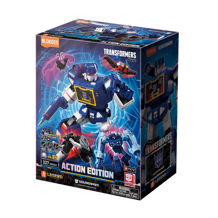 Blokees: Transformers - 8" Action Edition 03 G1 Soundwave Model Kit