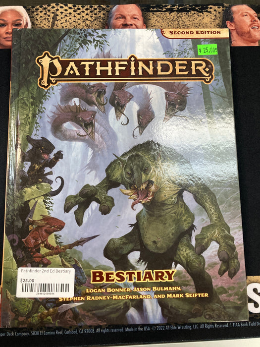Pathfinder 2nd Ed Bestiary
