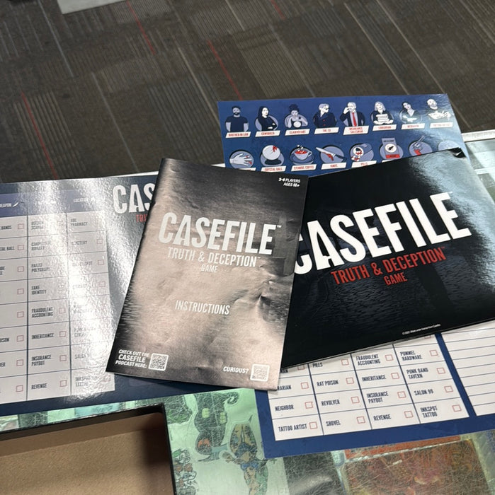 Casefile Truth & Deception Game