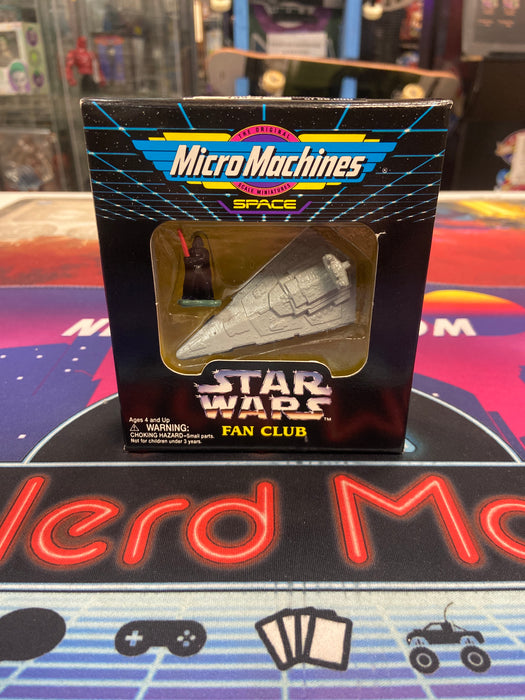 Micro Machines Star Wars Fan Club Star Destroyer and Darth Vader