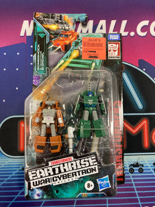 Transformers Earthrise War for Cybertron Bombshock & Growl