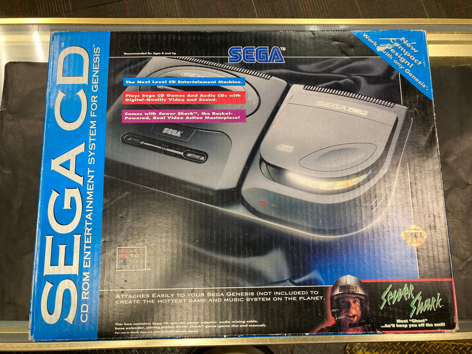 Sega Genesis with Sega CD Model 2 CIB