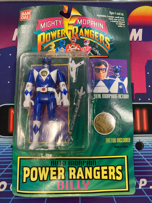 Bandai MMPR Auto Morphin Power Rangers Billy