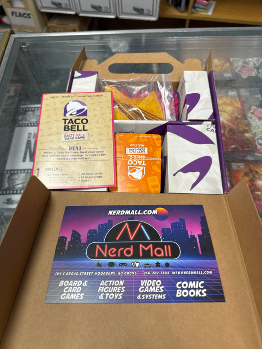 Taco Bell Party Pack Card Game