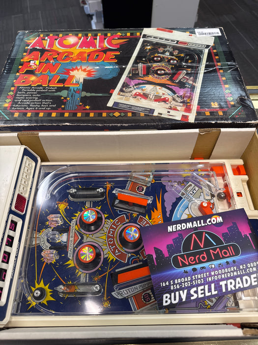 Atomic Arcade Pin Ball (Tomy ©1979, tested)