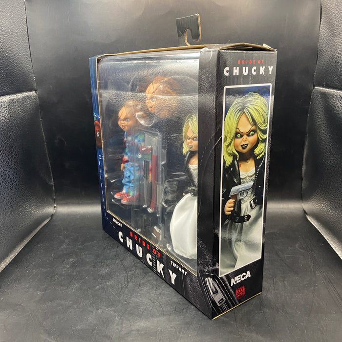 Bride of Chucky - 8" Scale Clothed Figure - Chucky & Tiffany 2-Pack