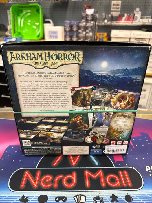 Arkham Horror LCG w/ Night of the Zealot & Barkham Meddling of Meowlathotep