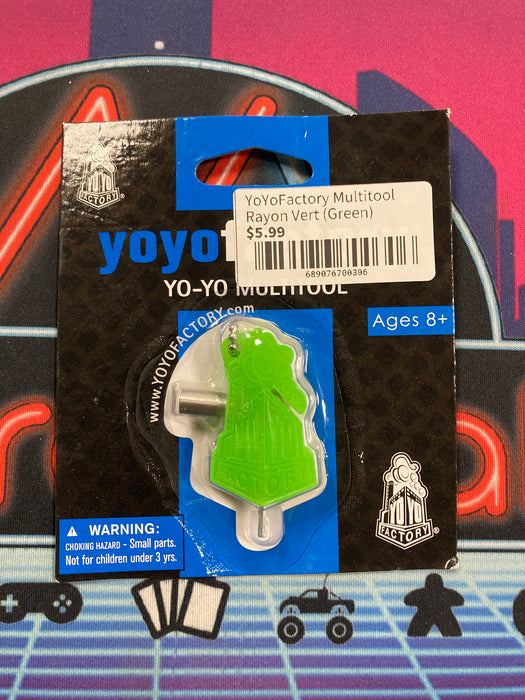 Multitool from YoYoFactory Rayon Vert (Green)