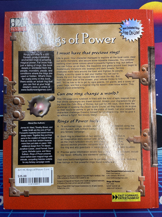 d20 HC Rings of Power Core