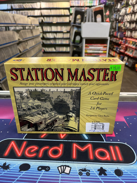 Station Master w/ Flags and Whistles (New in Box)