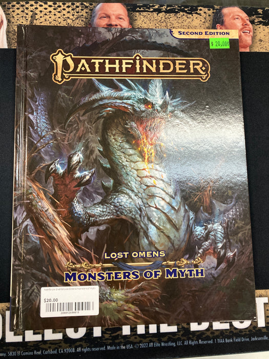Pathfinder 2nd Ed Lost Omens Monsters of Myth