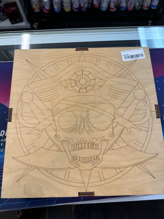 Ultimate Pirate Tic Tac Toe Board