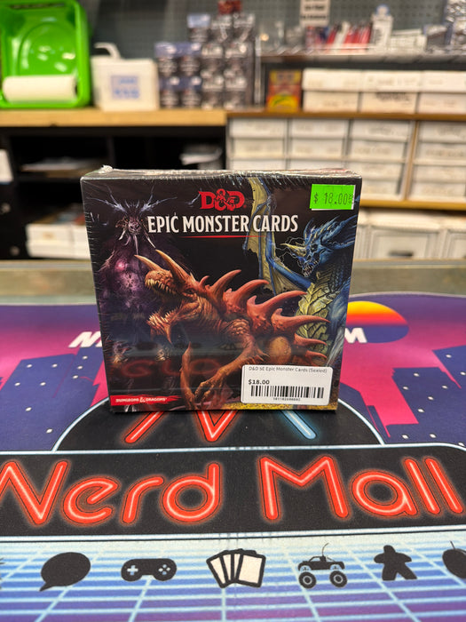 D&D 5E Epic Monster Cards (Sealed)