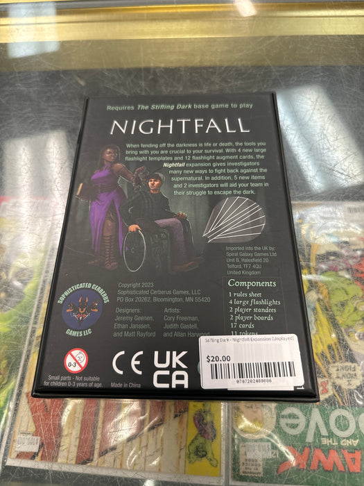 Stifling Dark - Nightfall Expansion (Unplayed)