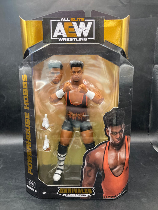 AEW Unrivaled Collection Series 9 Powerhouse Hobbs Action Figure