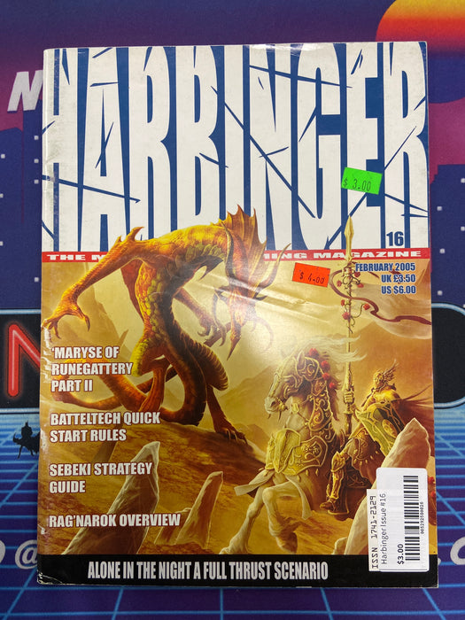 Harbinger Issue #16