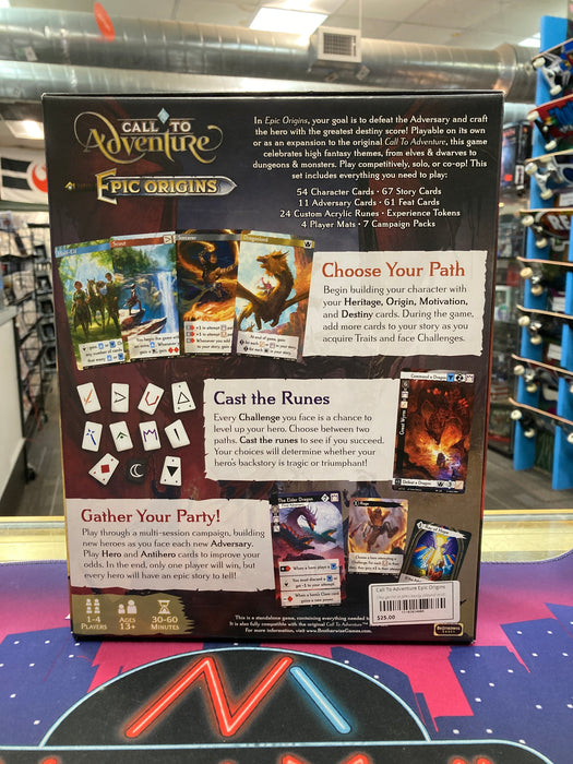 Call To Adventure Epic Origins