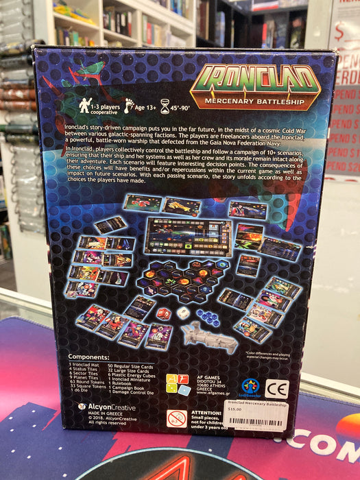 Ironclad Mercenary Battleship (New Inside)